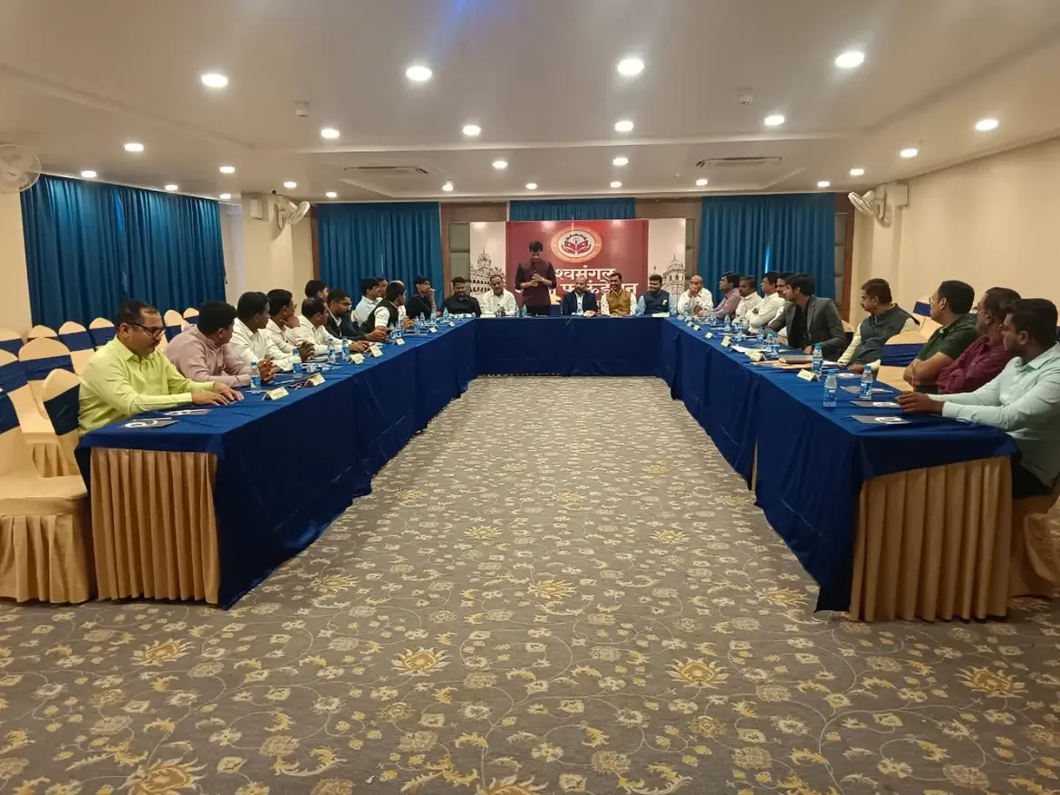 विश्वमंगल मराठी फाउंडेशन आयोजित विश्वमंगल बिझनेस फोरम – पंढरपूरची साप्ताहिक बैठक उत्साहपूर्ण वातावरणात यशस्वीरित्या पार पडली.
